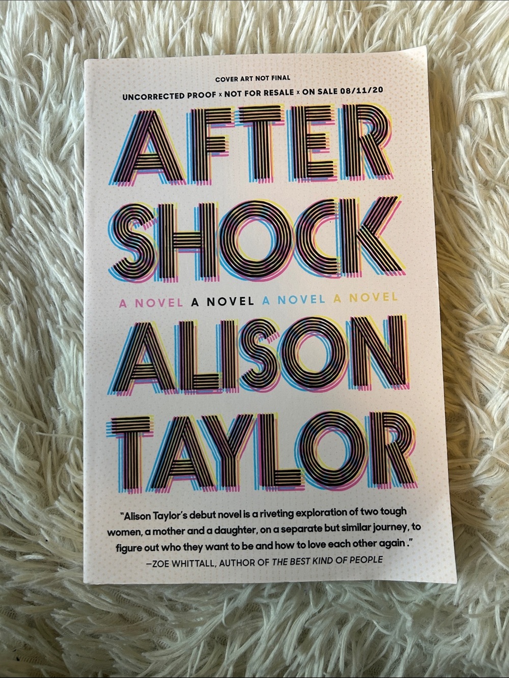 FREE add on to a bundle : After Shock, novel by Alison Taylor
